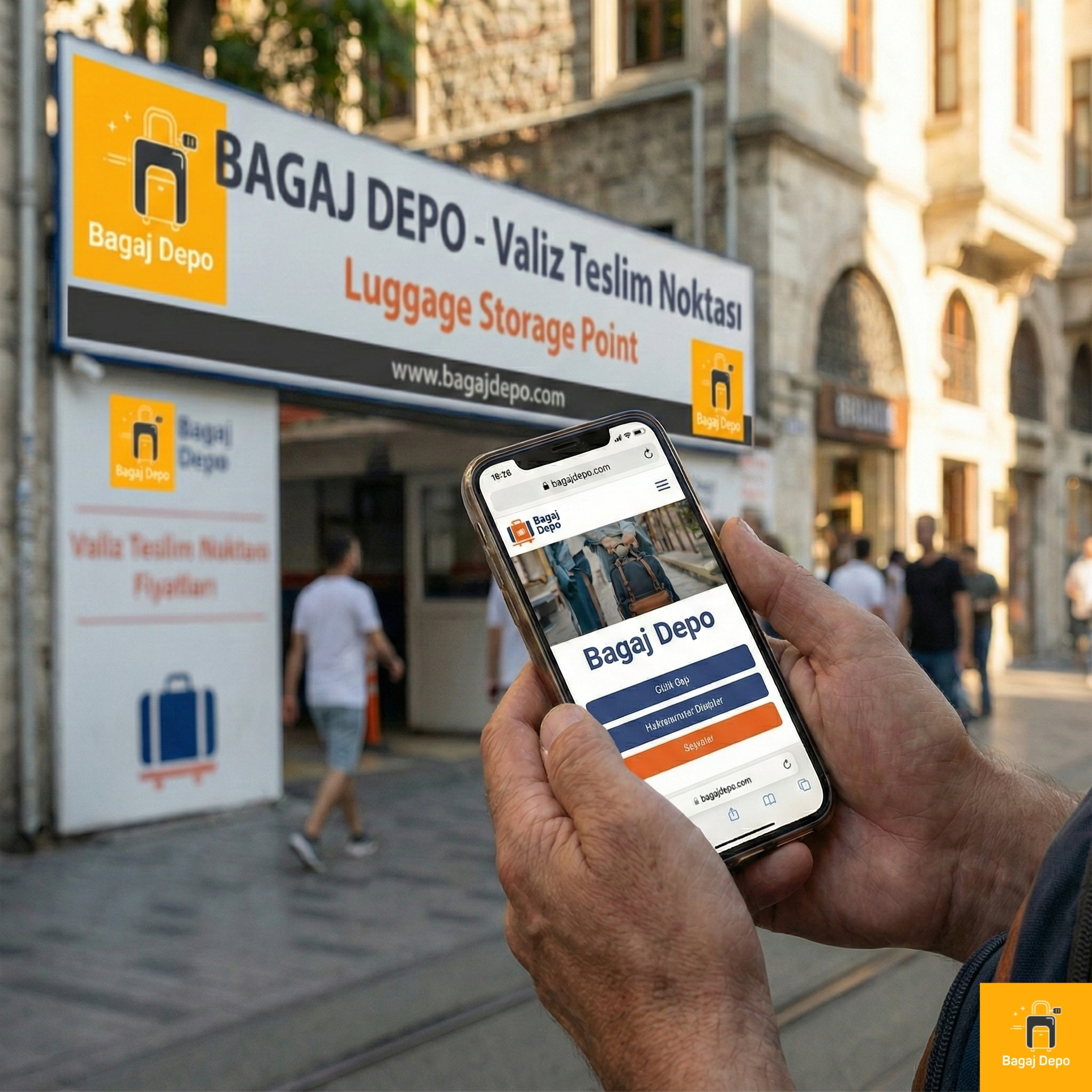 İstanbul emanet bagaj için hızlı online rezervasyon